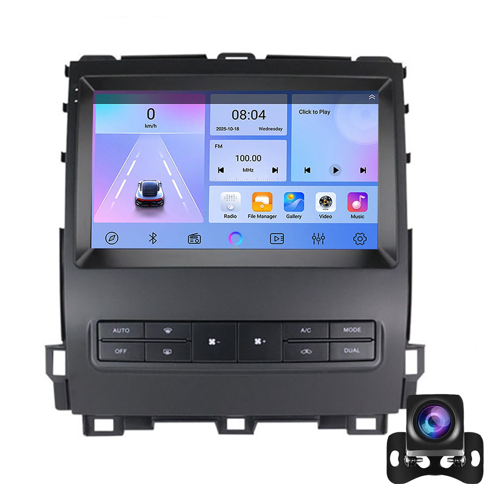 For To-yota Land Cruiser Prado Lexus GX470 GX470 J120 2002-2009 Car Stereo