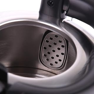 YXZQ Czajnik elektryczny, inteligentne sterowanie automatyczne wyłączanie przypomnienie muzyczne 304 garnek ze stali nierdzewnej klasy spożywczej czajnik bezprzewodowy 4,2 l 2000 W łatwy do przenoszenia, Fas