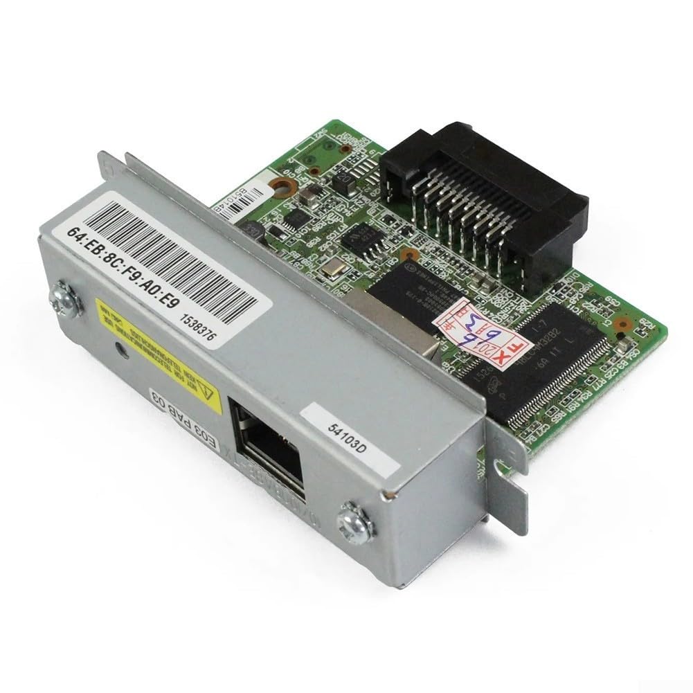 Modulo di interfaccia Ethernet UB-E03 C32C824541 Server di stampa per TM-T88V T88VI T70II TM-U220B T81 T82II T90 T86L 10 100Mbps scheda di rete
