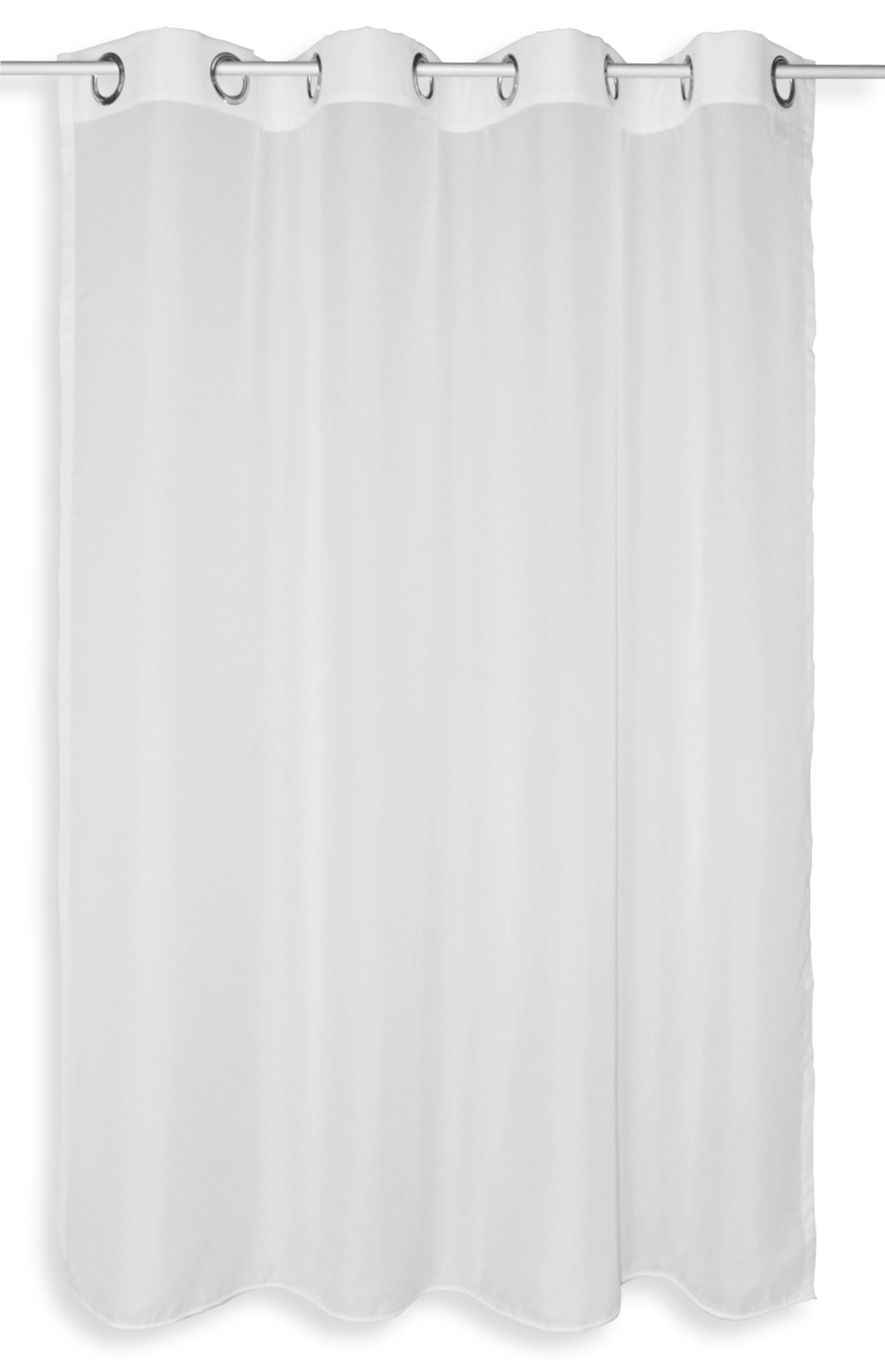 Tenda In Voile Trasparente Emotion Con Occhielli – Bianca 140x145 Cm – Leggera E Arieggiata - 3