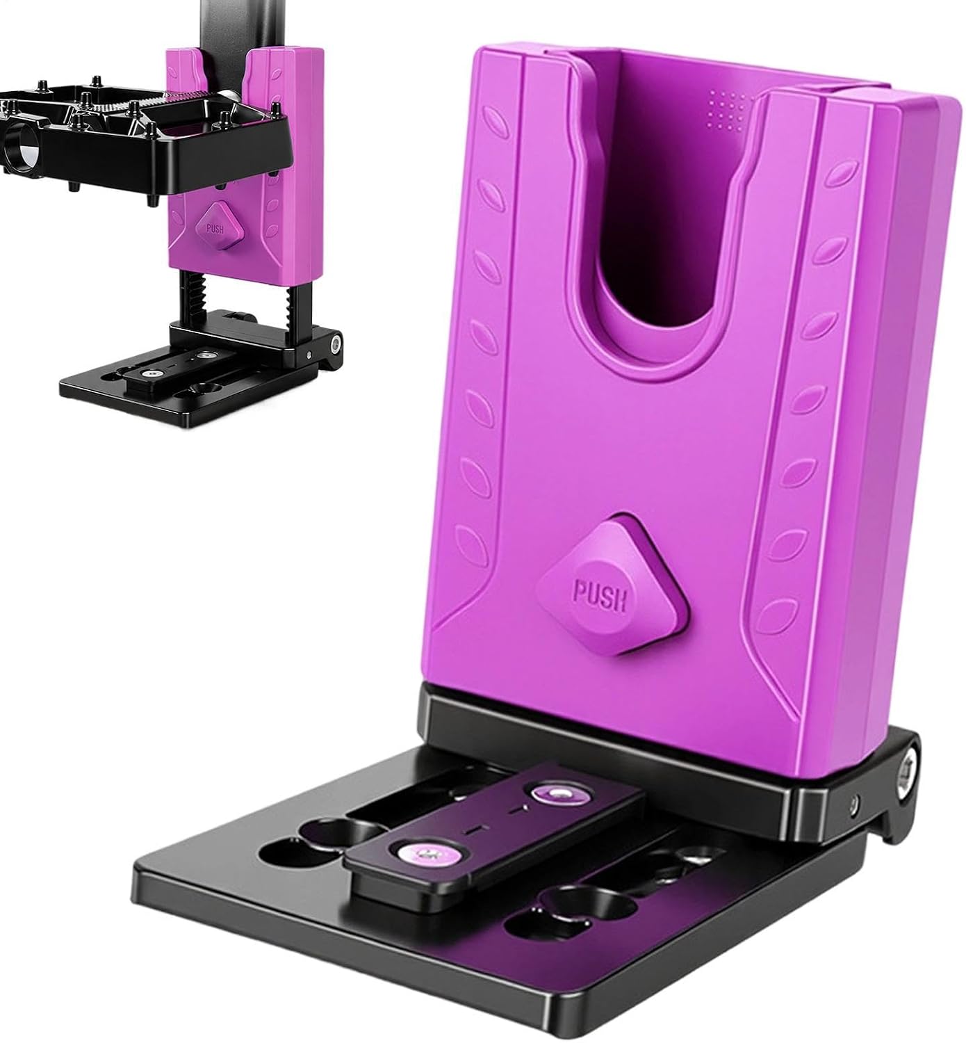Bike Floor Stand - Folding Bicycle Parking Storage Holder, and Rack Use