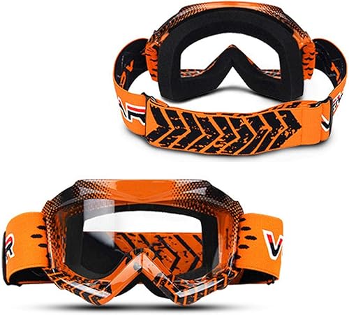 Miniatura 2 de Gafas de moto para niños, adolescentes, jóvenes, motocicleta, visión clara, a prueba de polvo, gafas de carreras KG4