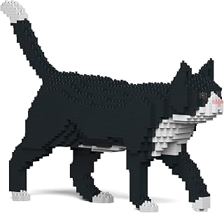 JEKCA Tuxedo Cat 02S | Plastic Building Blocks | Age 14+