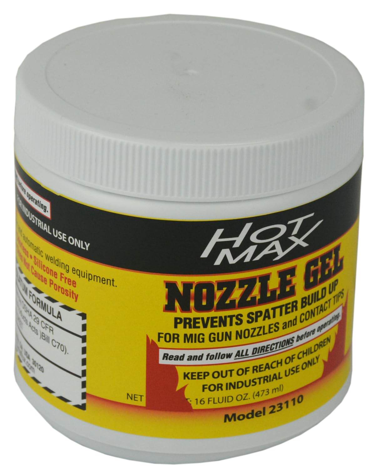 Hot Max 23110 Anti-Spatter Nozzle Gel, 16-Ounce - Arc Welding