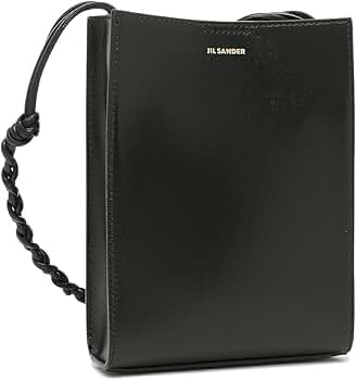 JIL SANDER ブラックショルダーバッグ ジルサンダー Jil Sander ショルダーバッグ タングル ブラック