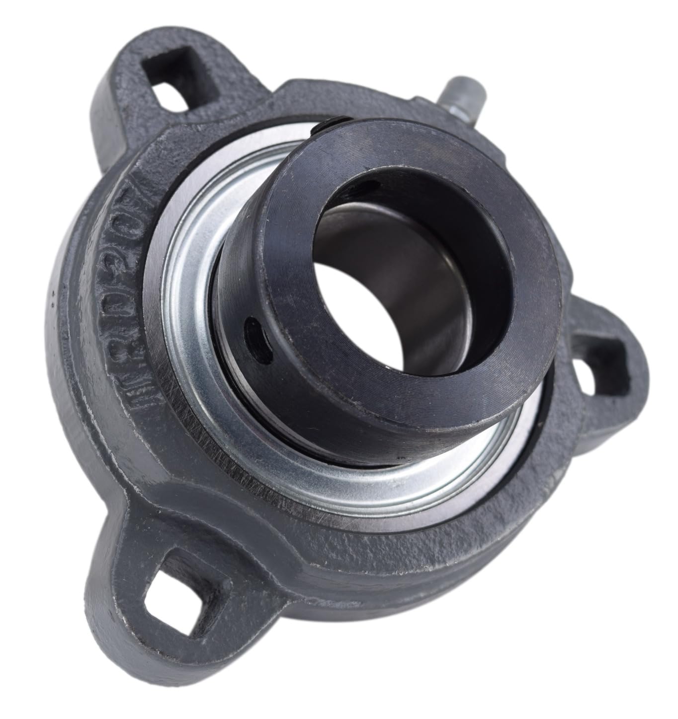 1-1/4" Three Bolt Flange Bearing W/Lock Collar SATRD207-20G, VF3E-120, VF3E-120 by SpinCo