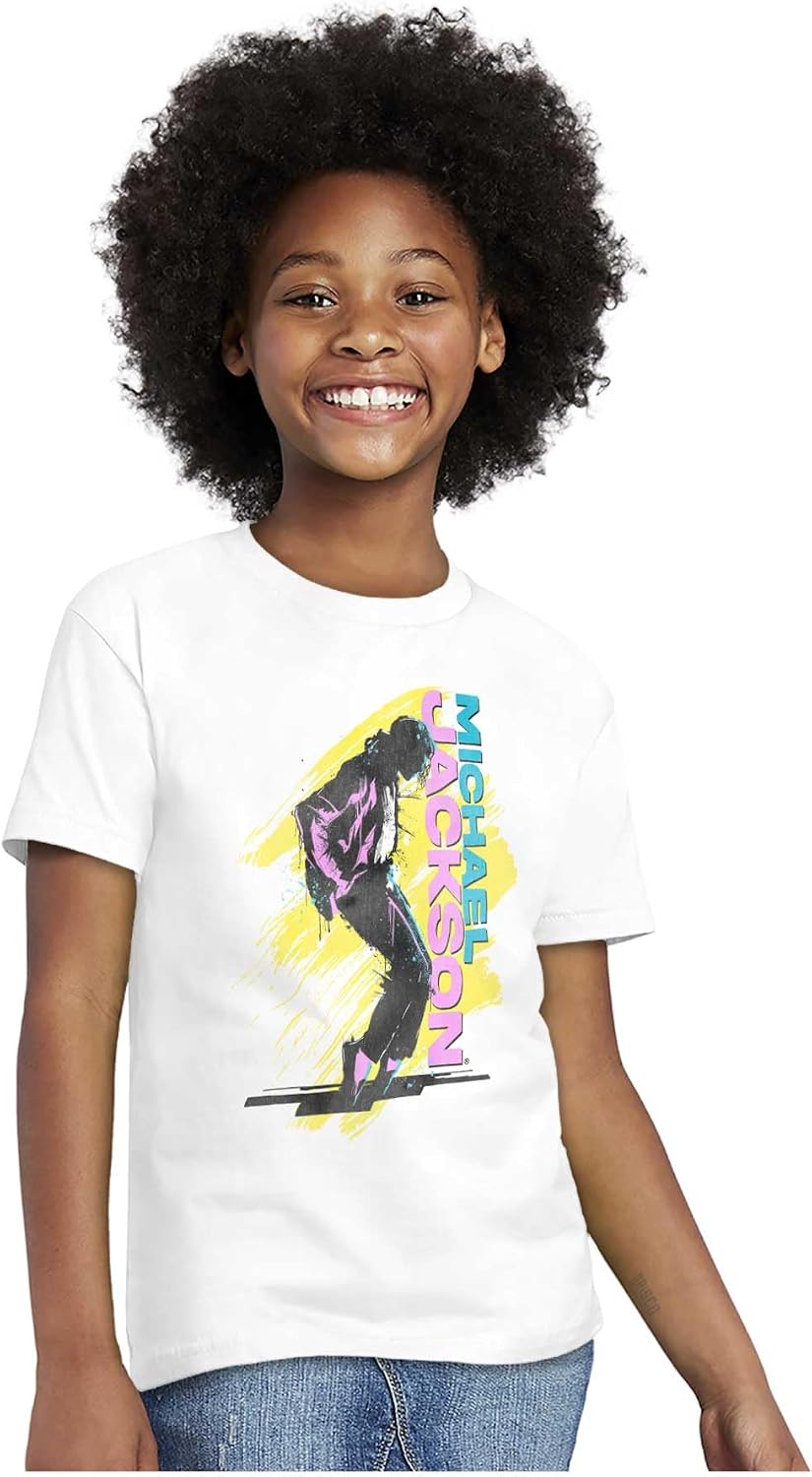 Michael Jackson 90s Toe Stand Dance Crewneck T Shirts Boy Girl