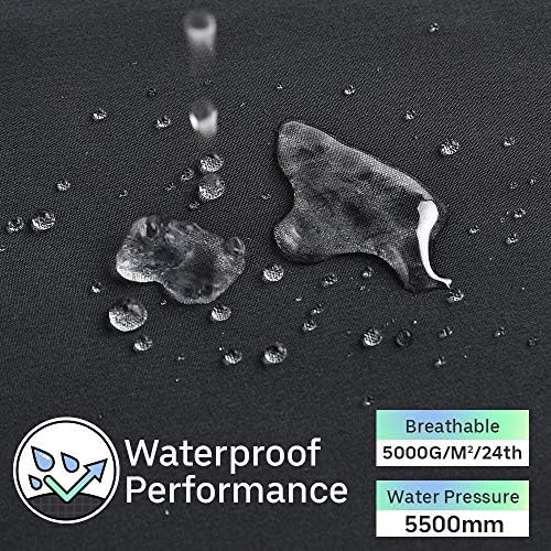 Jessie Kidden Kids Boys Girls Youth Waterproof Hiking Ski Snow Pants Elastic Waist Warm Insulated Pants - Image 4