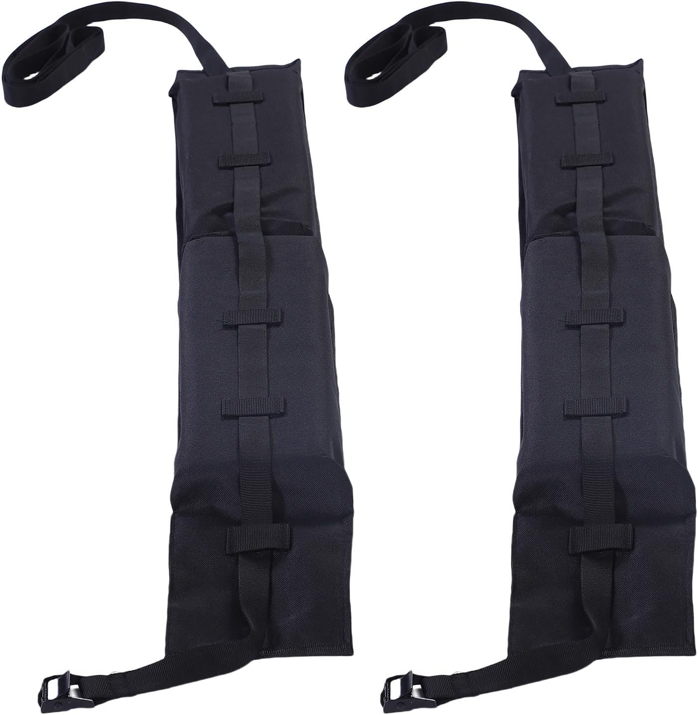 Car Roof Rack Pad, Foldable Soft Roof Rack with High Strength Strap for Kayaks Surfboards Canoes, Fits SUVs and Sedans