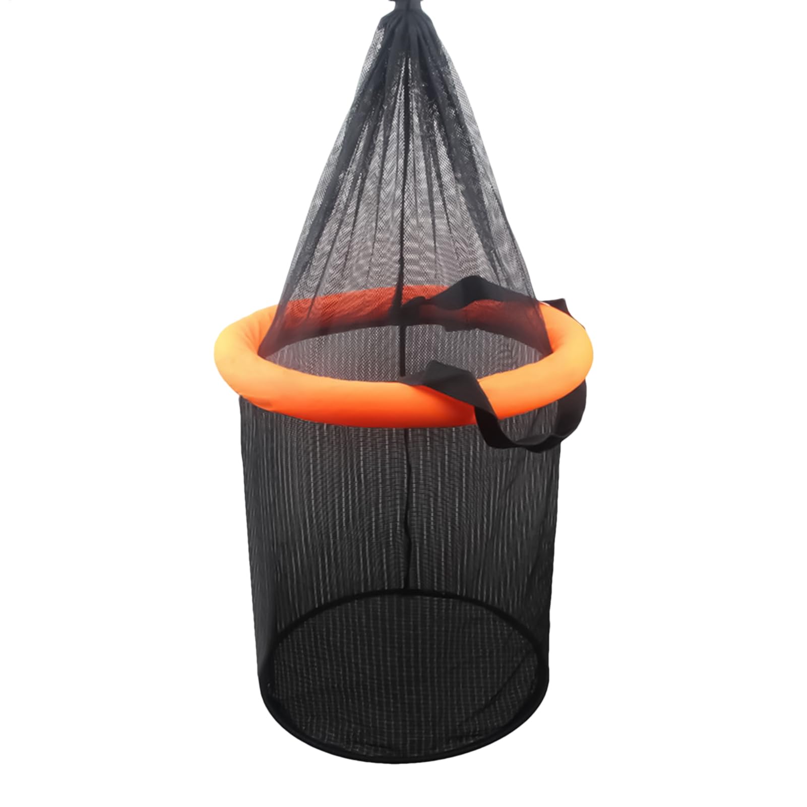 Sac en filet flottant portable rétractable pour garder les poissons
