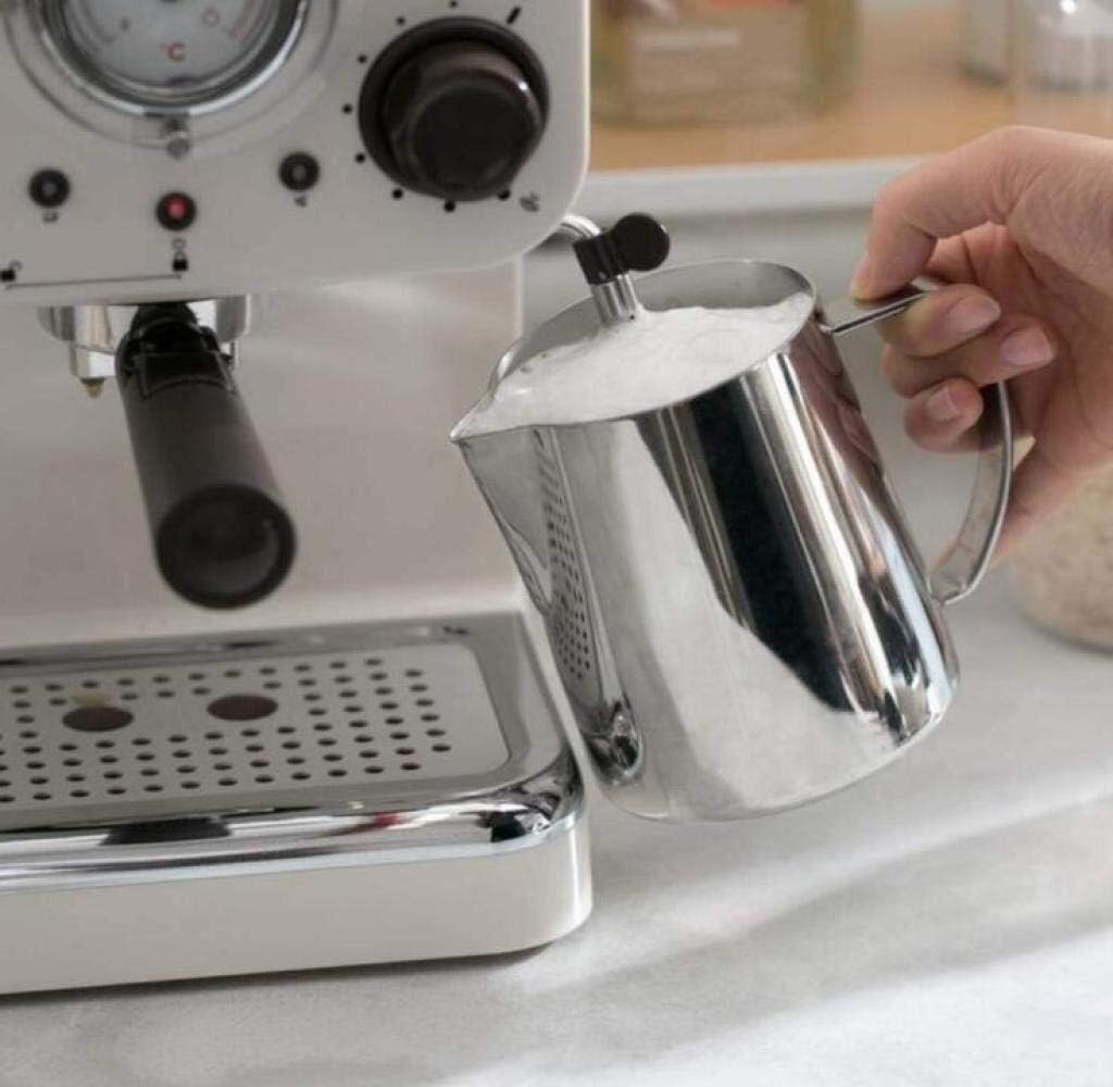 Machines Retro Espresso White Semi-Automatic Steam Tea Coffee Machine