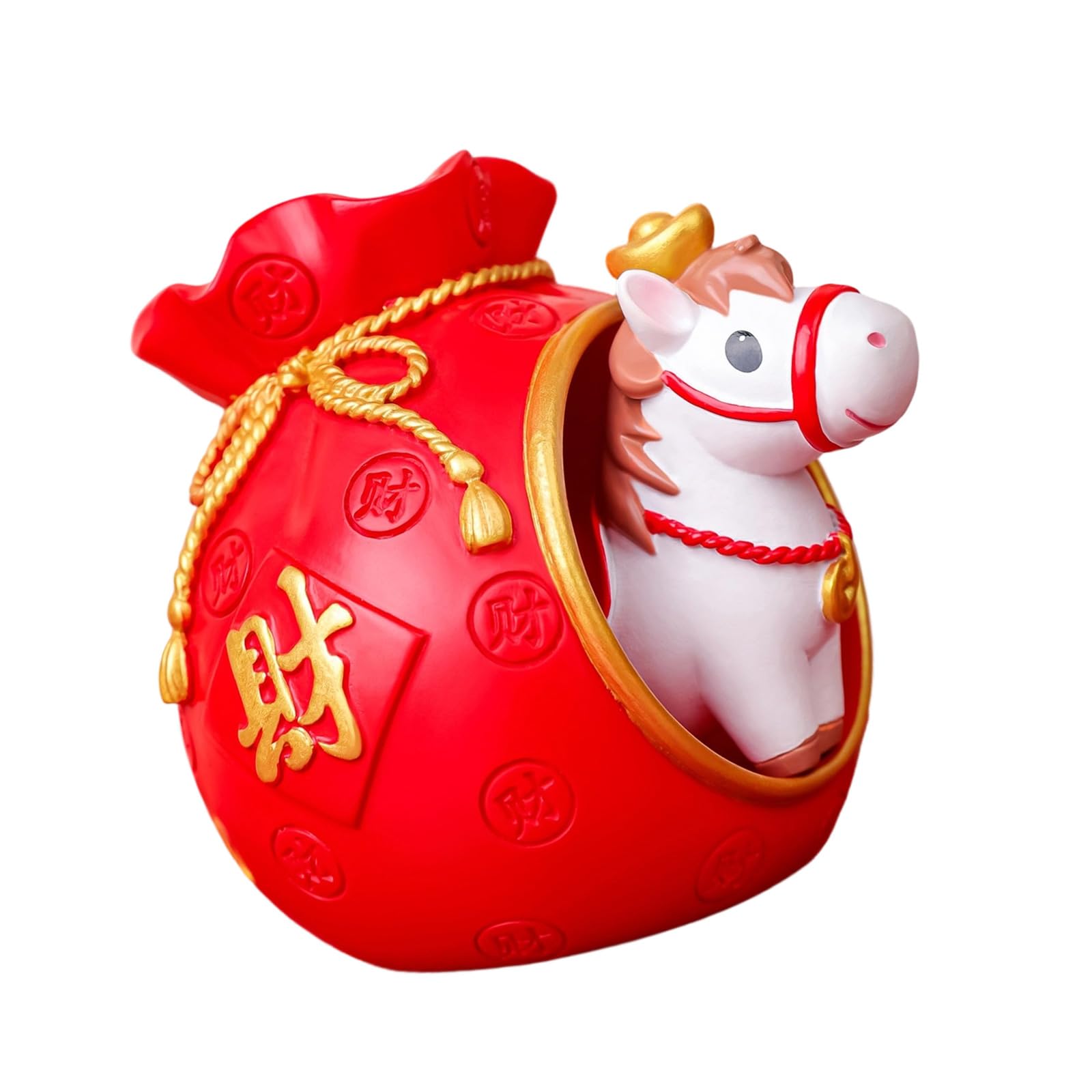 Snorvixre Zodiacs Horse Statues Zodiacs Horse Figurine Sculptures Home Decors Table Ornament Collectible Figurines Gift Women Men Animal Statue Sculpture