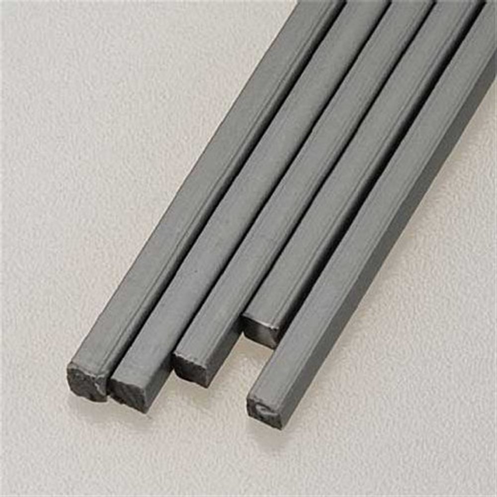 Plastruct 90351 Varilla Cuadrada ABS 1/8" (5)