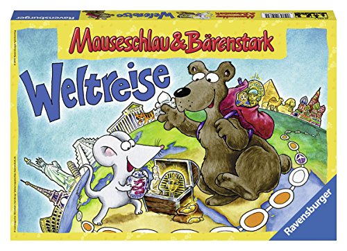 Preisvergleich Produktbild Ravensburger Spieleverlag 21085 - Mauseschlau und Bärenstark: Weltreise