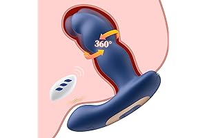 360° Prostate Anal Sex Toy for Male Masturbator & Female Clitoral Dildo Massage