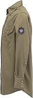 Vista 35 de BOCOMAL FR Shirts 6.25oz Camisas de soldadura ligeras Camiseta ignífuga para hombre ignífuga
