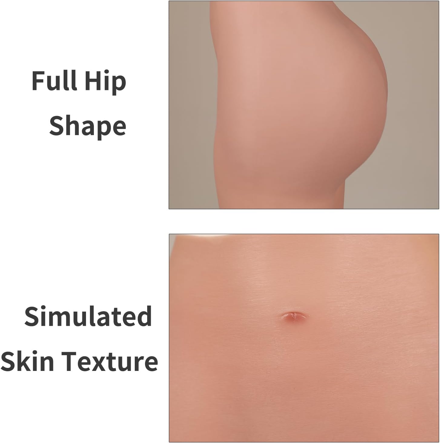 Silicone Tight Pants Fake Butt Hip Enhances Buttocks and Hips for Cosplay and Drag Queen Party