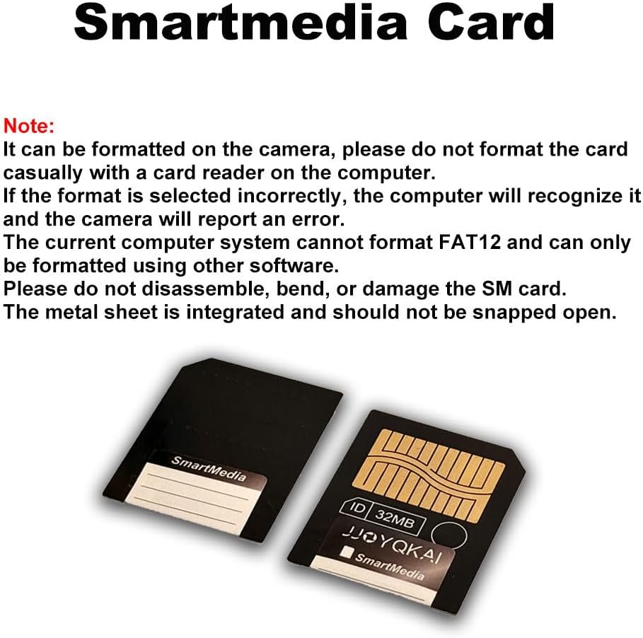 SmartMedia Card 32MB SM Memory Card Smart Media Card W/Lighting to Memory Card Reader