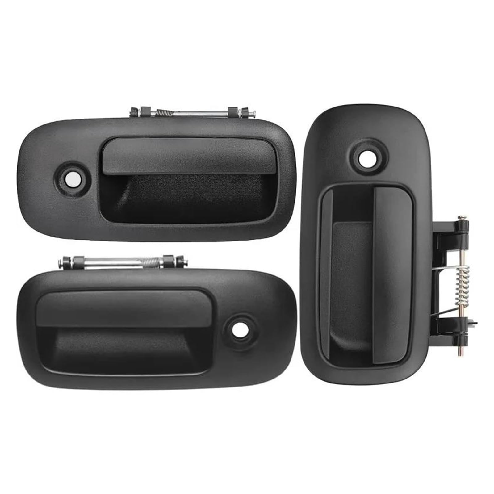 EVEKHAHHRB Car Door Handle 3pcs for Chevry for Express for Savana 1500 2500 1996-2009 Exterior Door Handle Exterior Door Handle