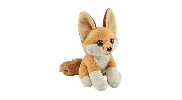 Wild Republic Pocketkins Eco Zorro del Desierto, Peluche, 12 cm, Juguete de Peluche