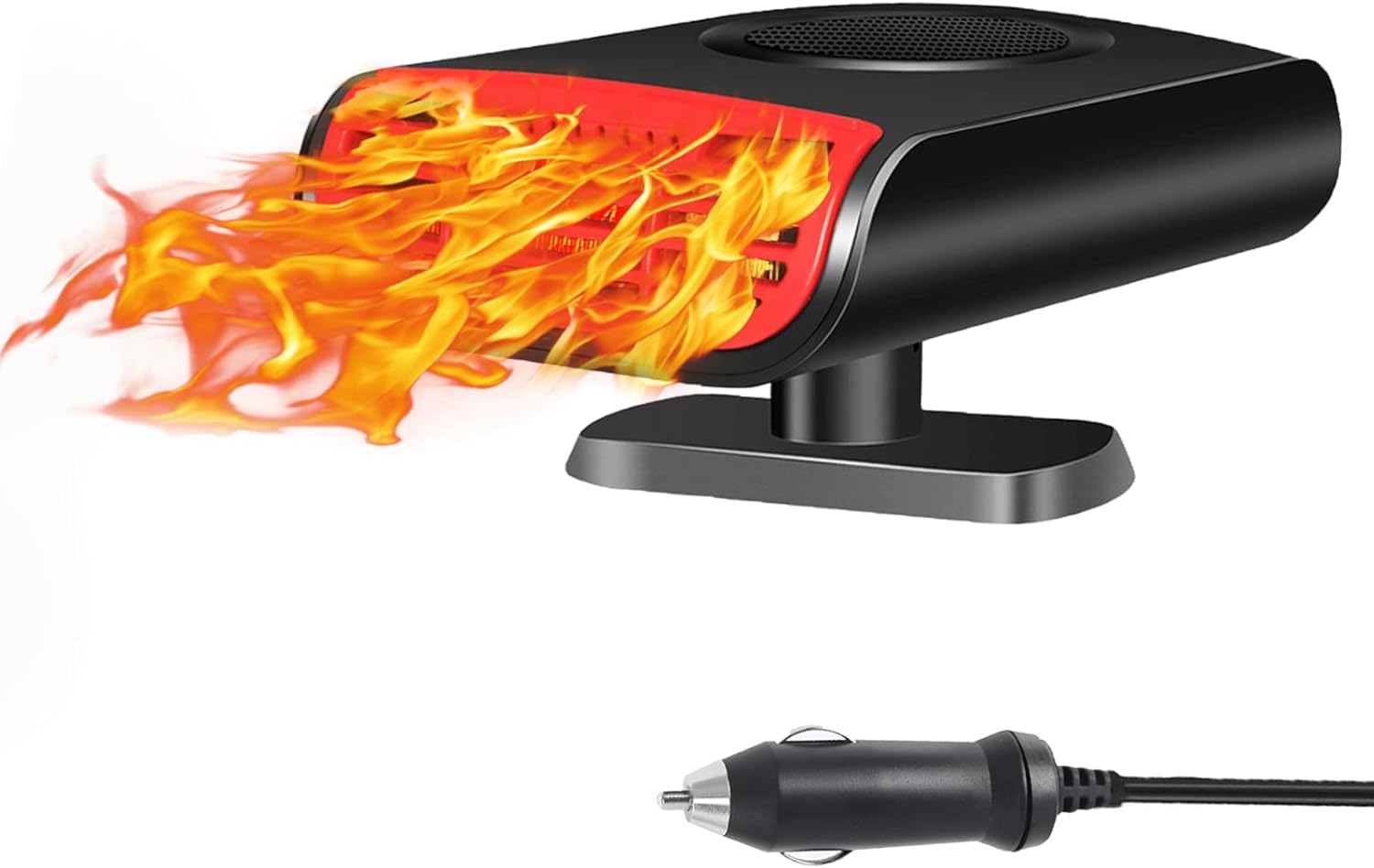 Portable Car Heater 12V 150W 360° Rotation 3 in 1 Fast