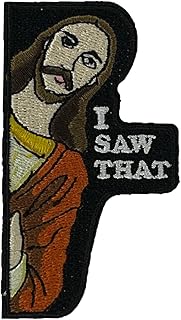 I Saw That, Morale Patch, Meme Patch, Morale Patch, Military Patch, Hook and Loop, Tactical Backpack, Murph, Veteran Owned