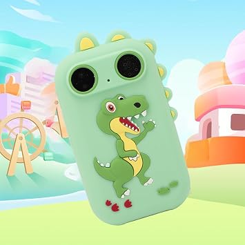 MP3 Player, 1080P 48MP Digital Camera, 2.8in Screen Children Phone with Selfie Camera HiFi Speaker Shock Proof