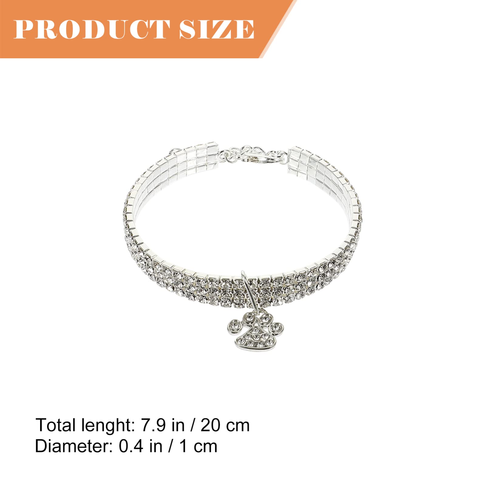 Angoily 20piezas Collar Decorativo para Perros y Gatos Portátil y Material De Premium para Fiestas y Ocasiones Especiales