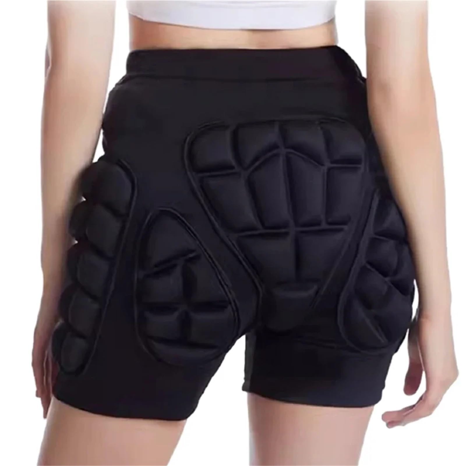 Ski Hüftprotektor 3D-Skihose mit Hüftprotektoren, Winter-Skatinghose Hüftschutz, Snowboardhose Aufprallschutz, Ski-, Eislauf-, Rollschuh- und Snowboardausrüstung