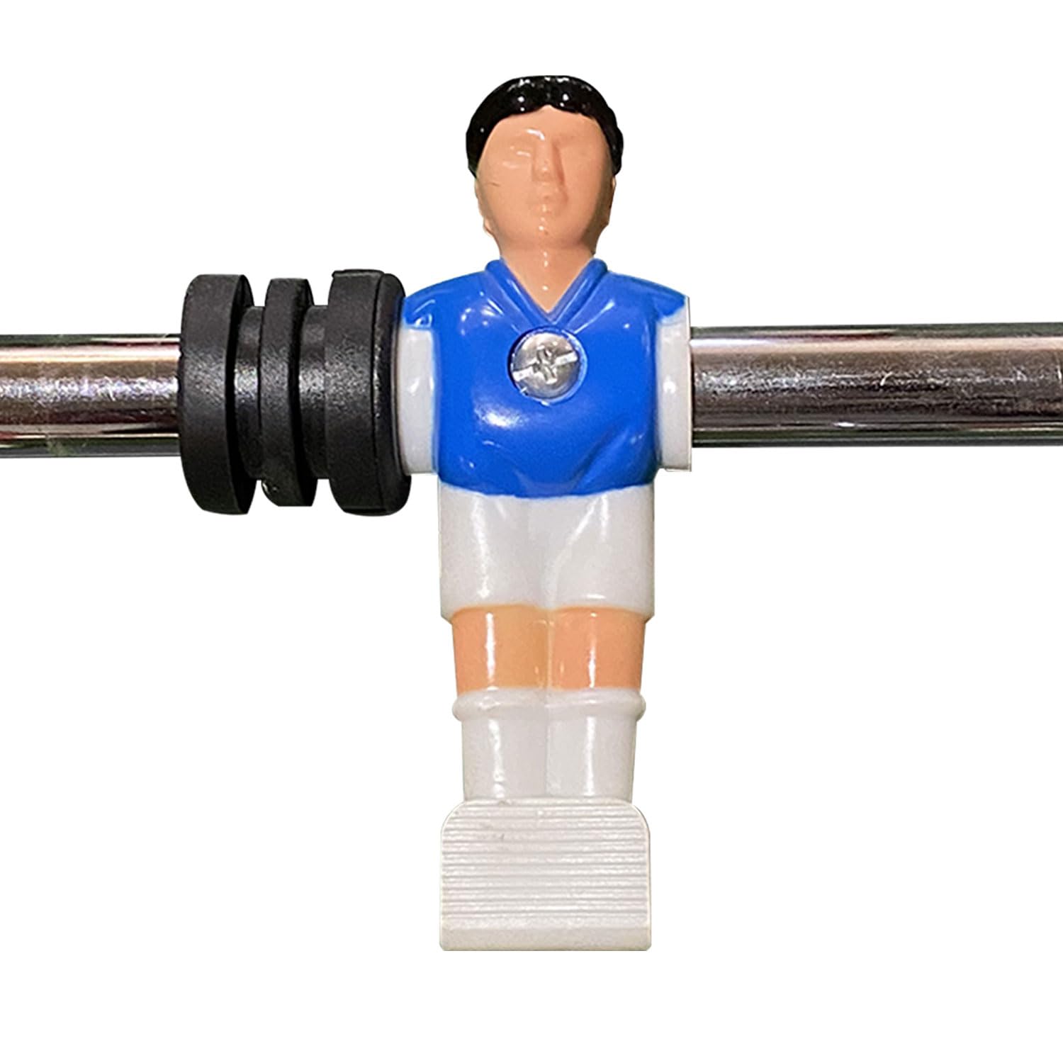 Babyfoot 140cm avec 4 balles incluses, Table Soccer de 2 à 4 Joueurs, Table de Baby-Foot