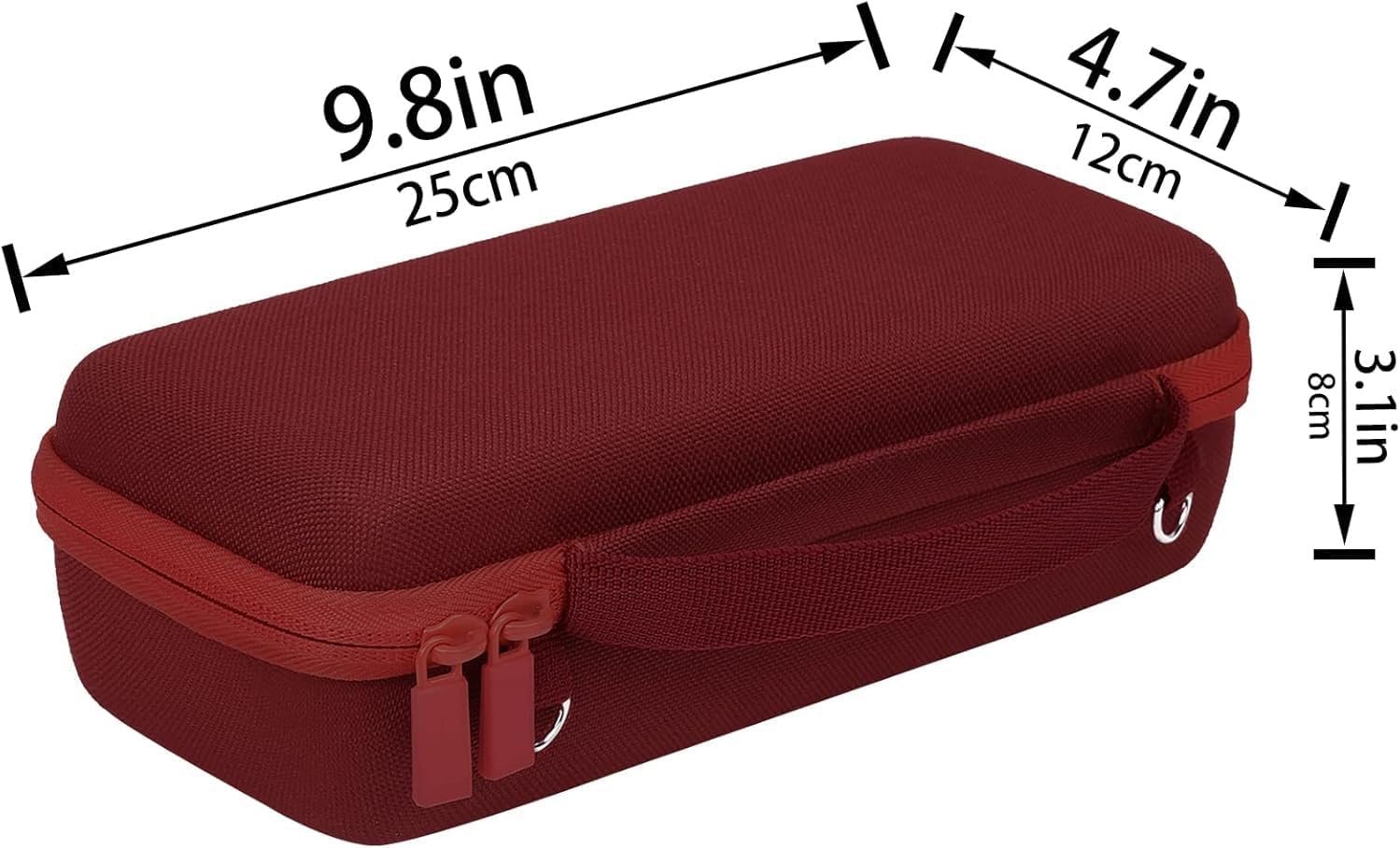 co2CREA Hard Travel Case Replacement for Bose New SoundLink Flex 2nd Gen/Bose SoundLink Flex Bluetooth Portable Speaker (Carmine Red Case) - Image 6