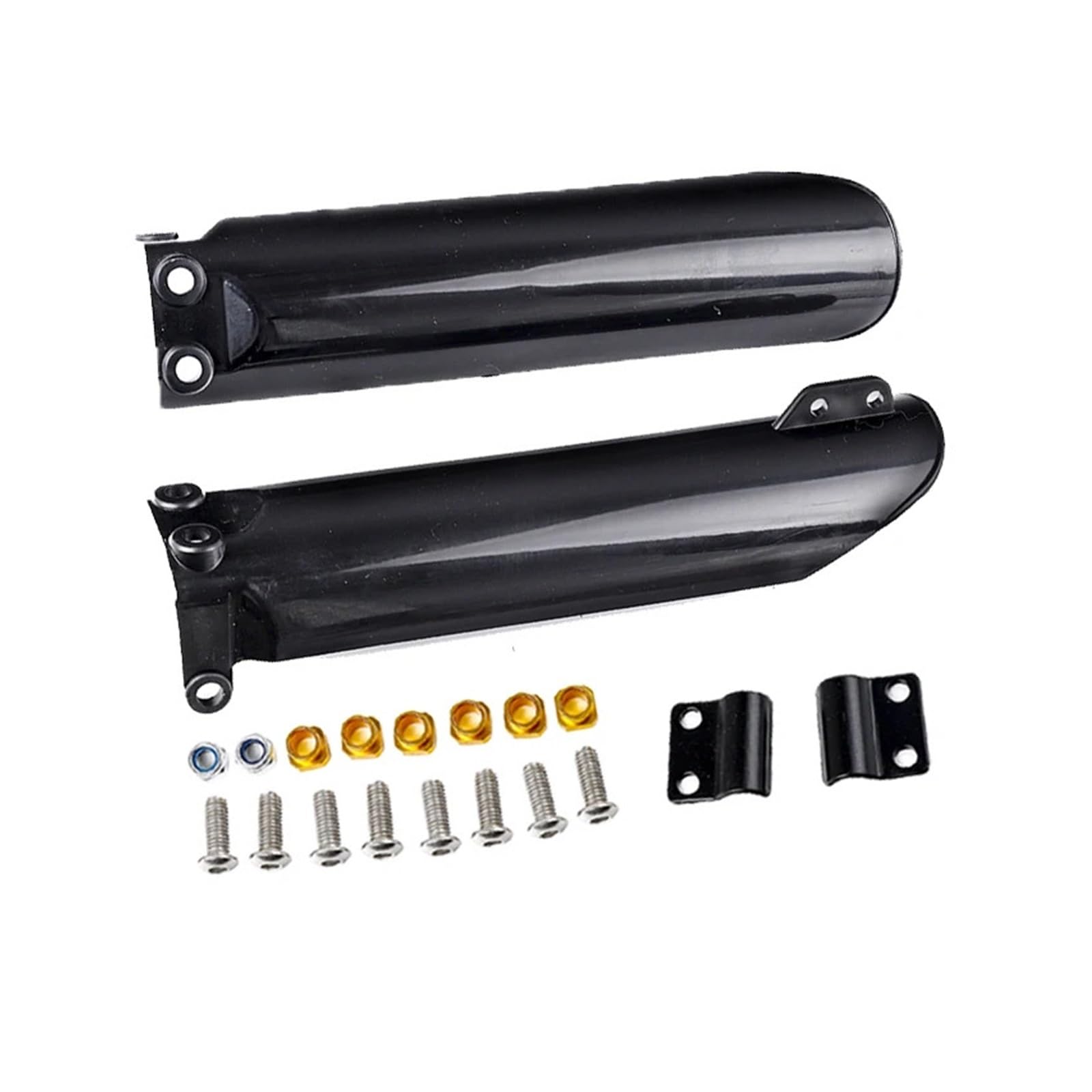 GCCLSBAS Motorcycle Front Fork Shock Absorber Fender Cover Front Fork Guard Compatible with 140cc 160cc Pit Bike Motocross Dirt Bike Shock Protection