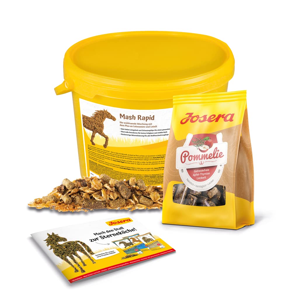 Josera Kennenlernpaket Mash Rapid 2 kg + Leckerli Pommelie + Prospekt