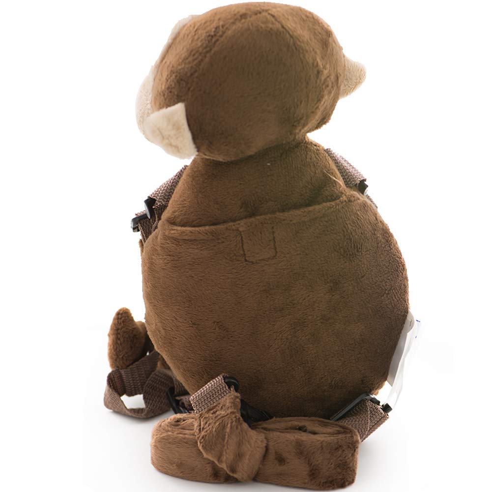 Mochila con arnés de seguridad 2 en 1 para niños pequeños, correa para caminar