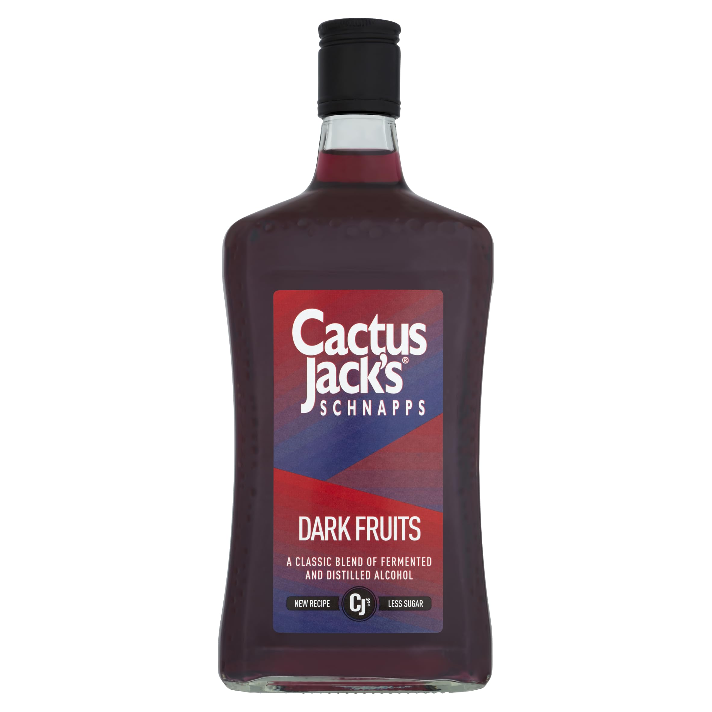 Cactus Jack's Dark Fruits Flavoured Schnapps, Fruity Flavoured Red Alcohol Liquor for Cocktail Making, Flavoured Shots or Mixer, 15% Alcohol Drink, Cocktail Ingredient for Home Bar, 70cl