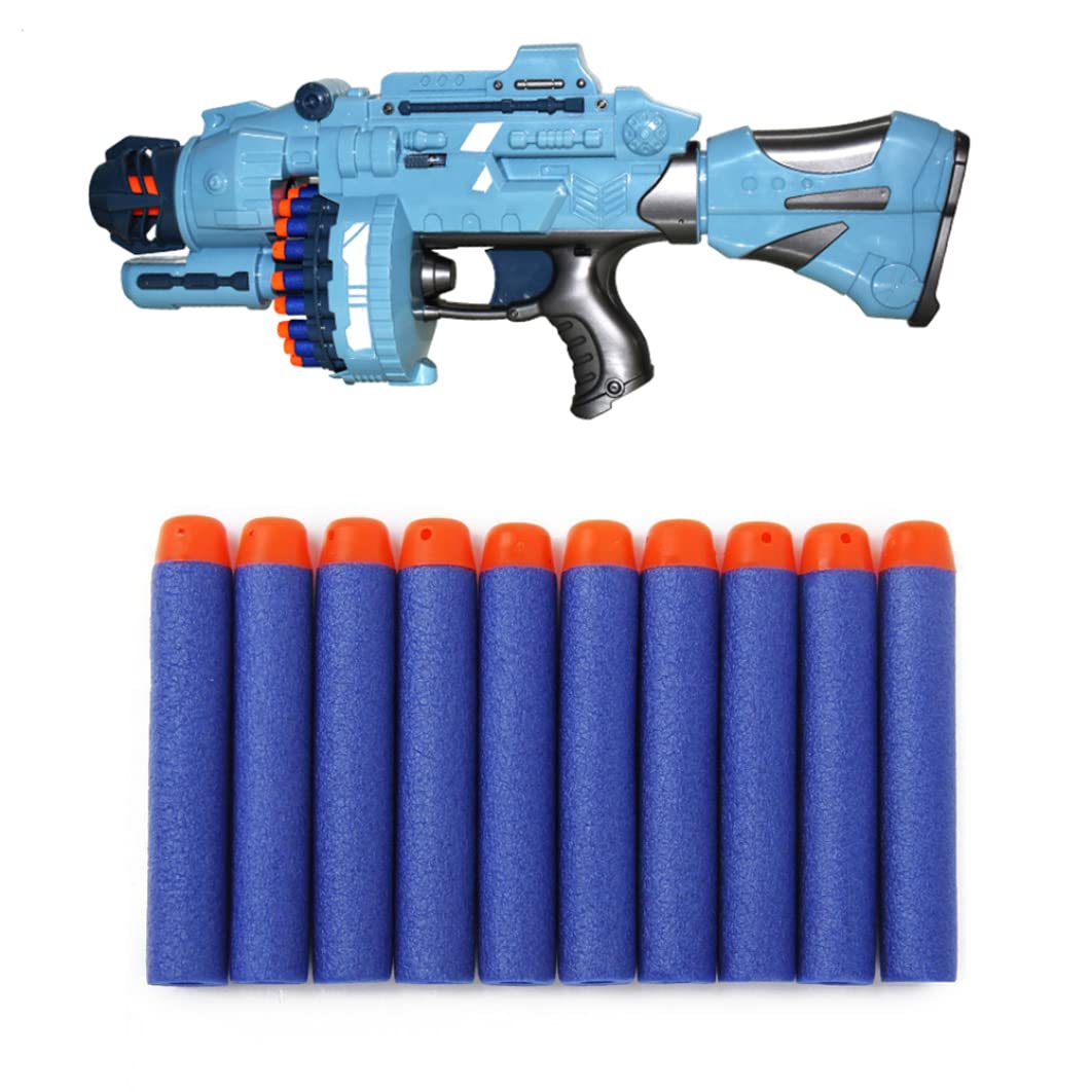 Confezione da 100 Pezzi di Ricarica proiettili in Schiuma Morbida per Blaster della Serie Toy Blu, proiettili in Schiuma