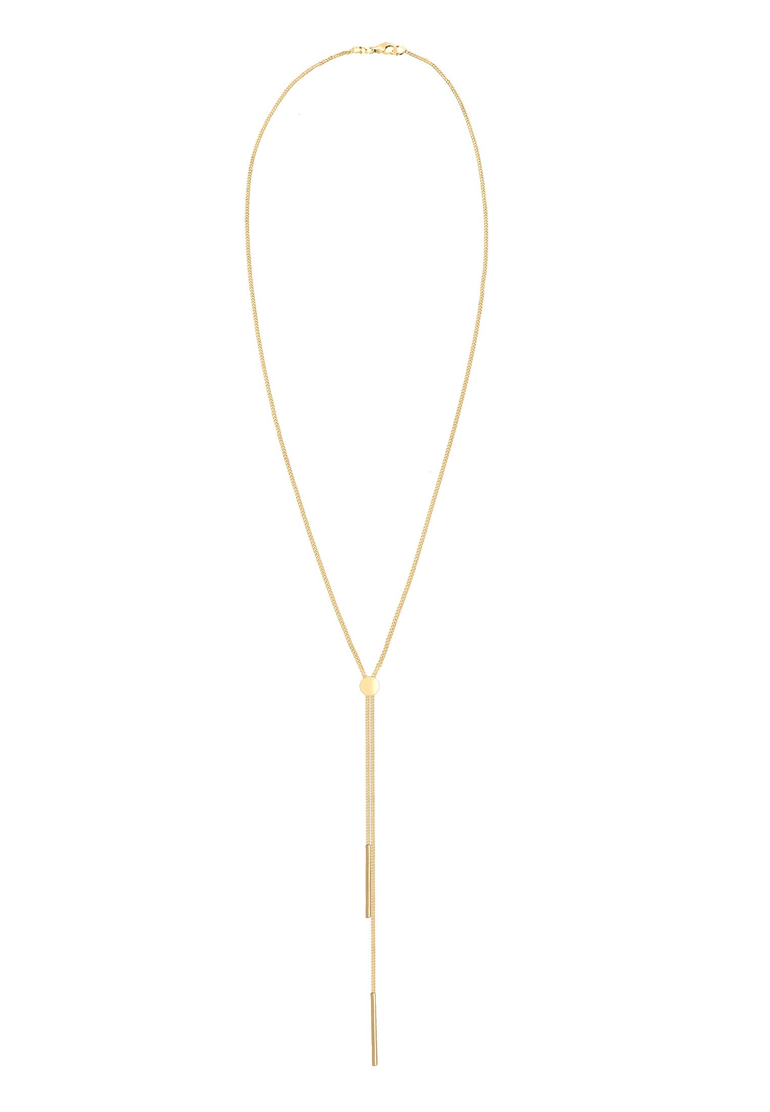 Elli Collares Mujeres Cadena en Y Geo Barra Básico Tendencia Blogger en Plata de Ley 925