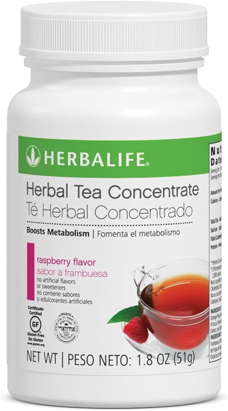 Herbalife Instant Herbal Drink with Tea Extracts - Raspberry Flavour - 50 g
