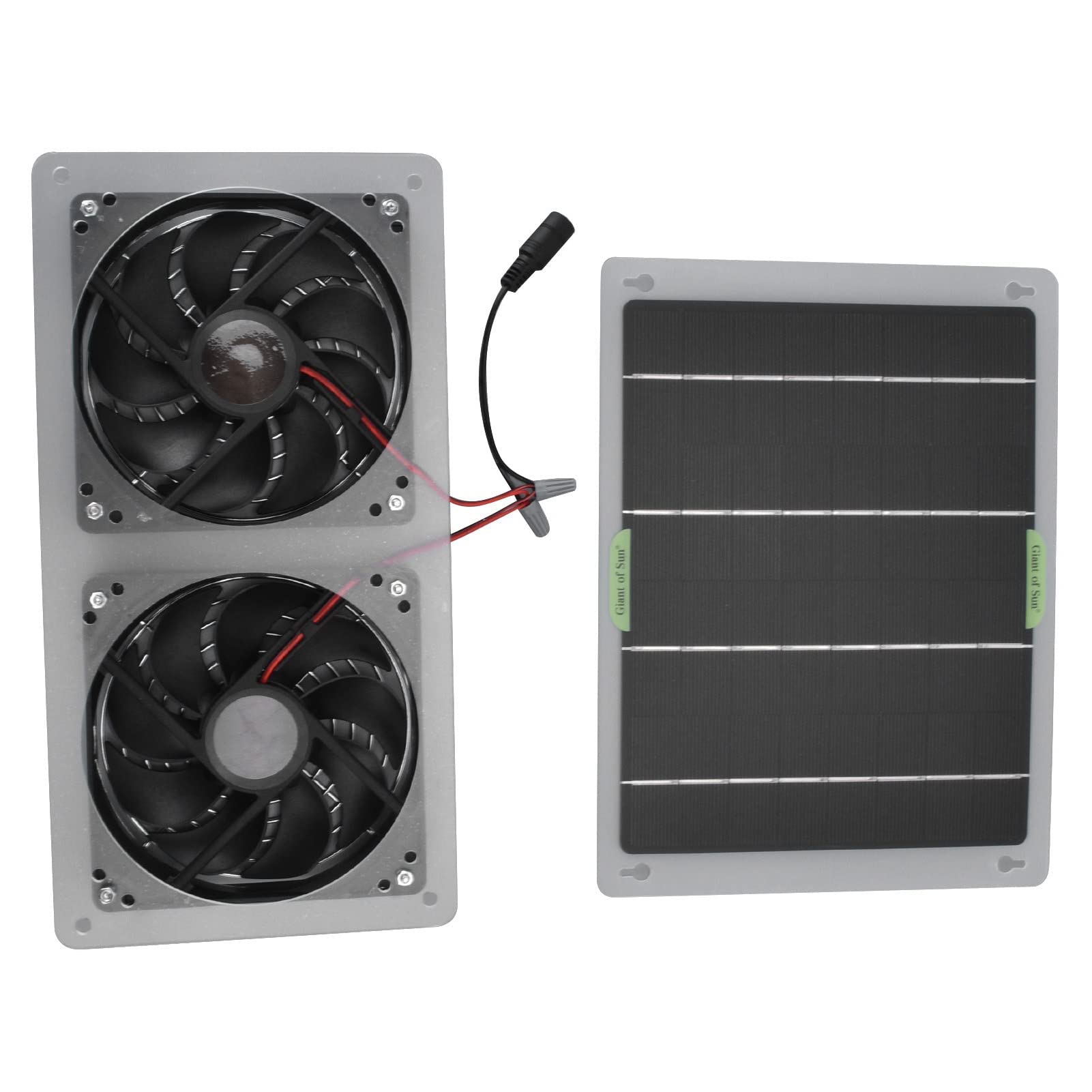 Kit Ventilateur Solaire 100W, Poulailler Extraction