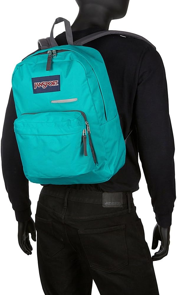 JanSport Digibreak Laptop Backpack- Sale Colors (Blue Digi Stripe Fade - Black