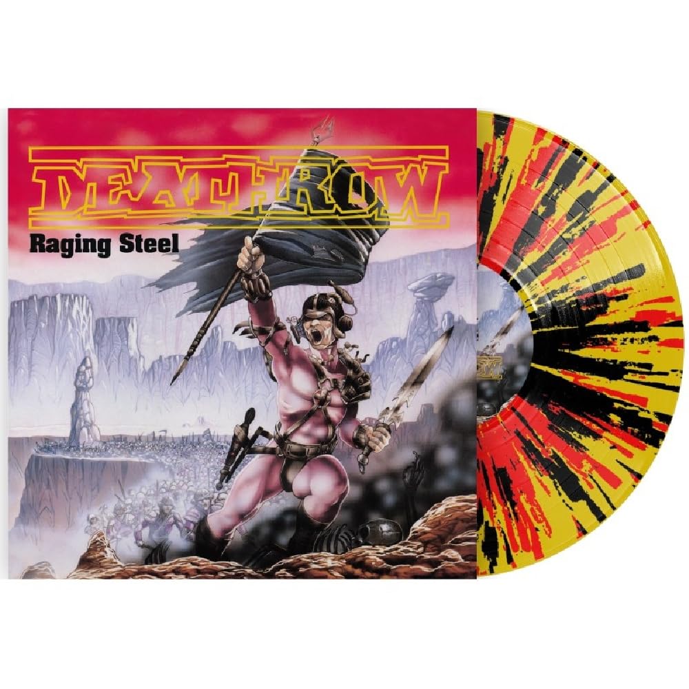 Deathrow Raging Steel LP New 3760053848505
