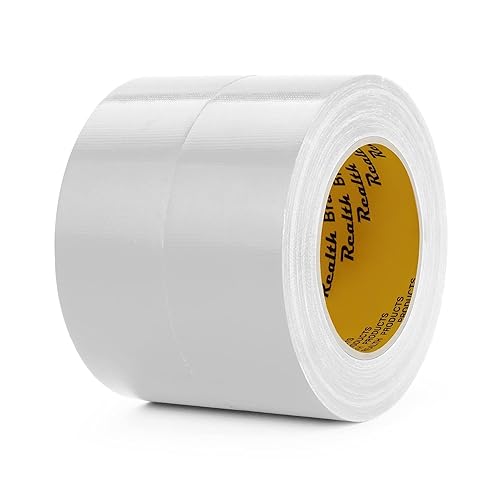 Cinta adhesiva de alta calidad, 2 paquetes de 1.88 pulgadas x 35 yardas, cada rollo de cintas multiuso resistentes, ideales para artes,