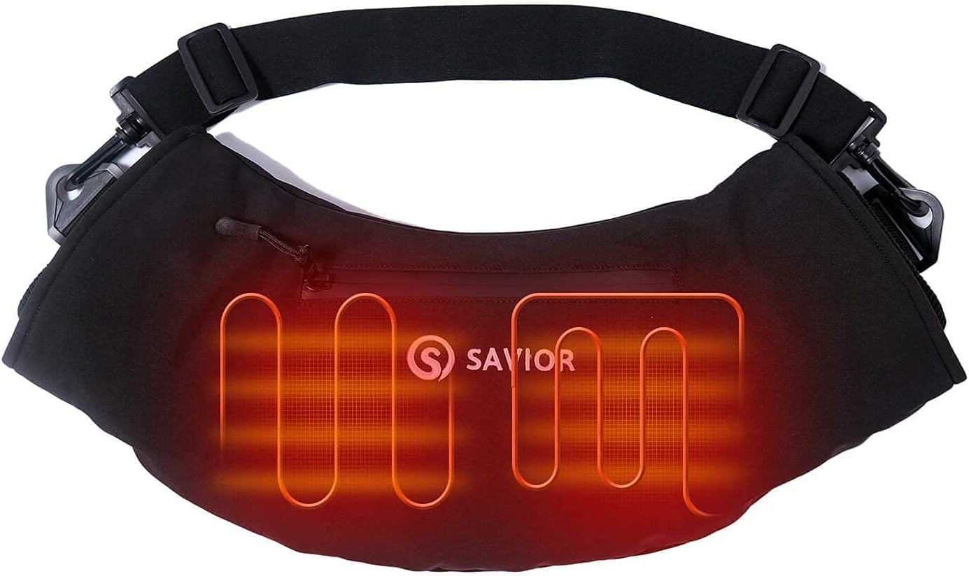 SAVIOR HEAT Heated Hand Muff, Electric Heating Hand Warmer Pouch for Winter Outdoor Hunting Camping Golf Photography