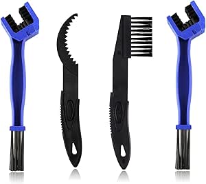 Arabest Bicycle Chain Cleaning Tool Set, 4 PCS Bike Chain Crankset ...