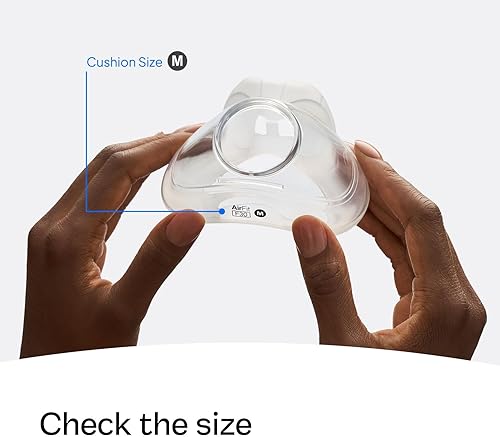 Miniatura 7 de ResMed AirFit F30 - Cojín de repuesto para cara completa, tamaño mediano