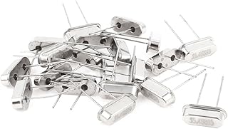 Aexit 20 Pcs Passive Components 35.46895MHZ 35.46895M Passive Quartz Crystal Crystals Oscillator HC-49S