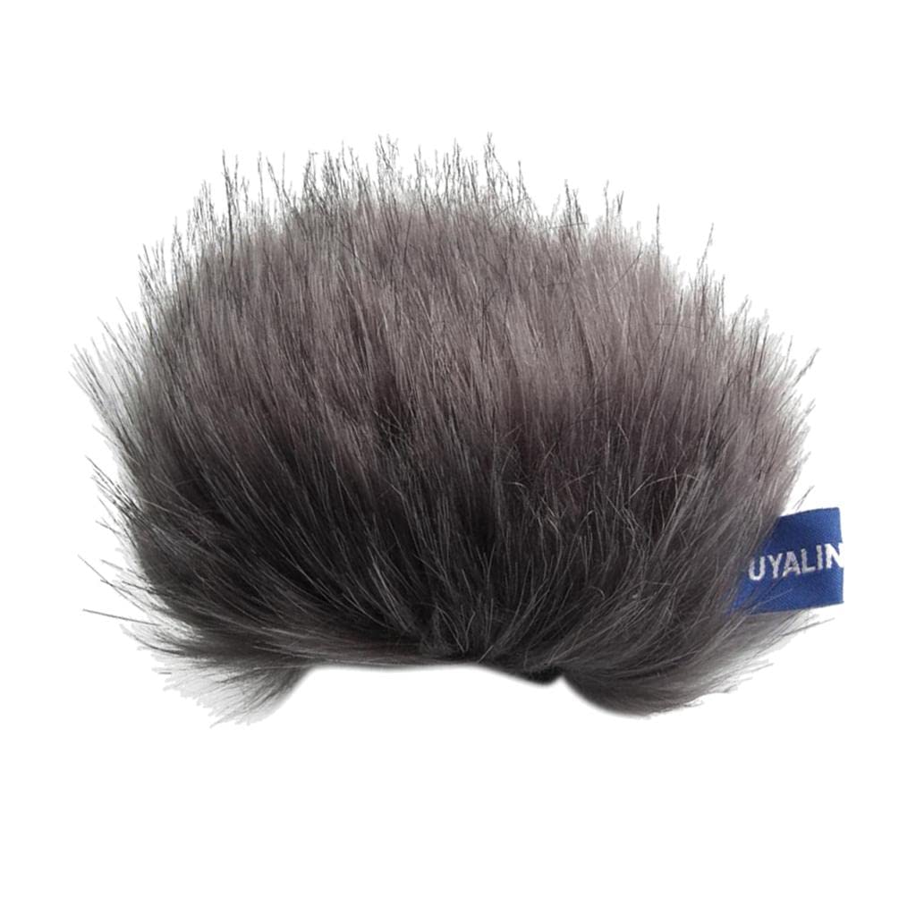 MERISHOPP Outdoor Furry Mic Windscreen Wind Cover Microphone Muff