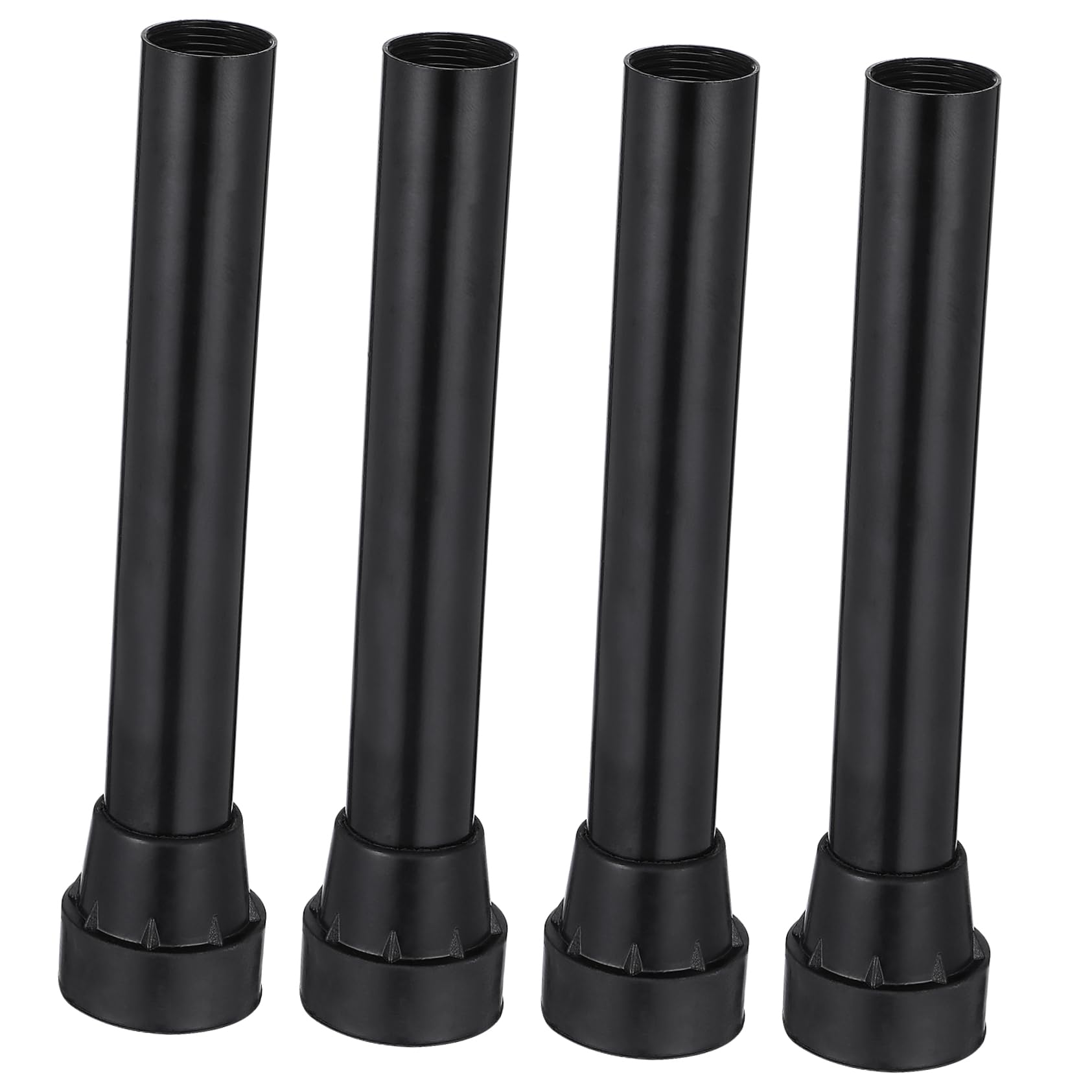 BESPORTBLE 4pcs Replacement Trampoline Leg 8inch, Stainless Steel Trampoline Leg Tube with Covers Pad Universal Jump Bed Leg Mini Trampolines Bounce Part