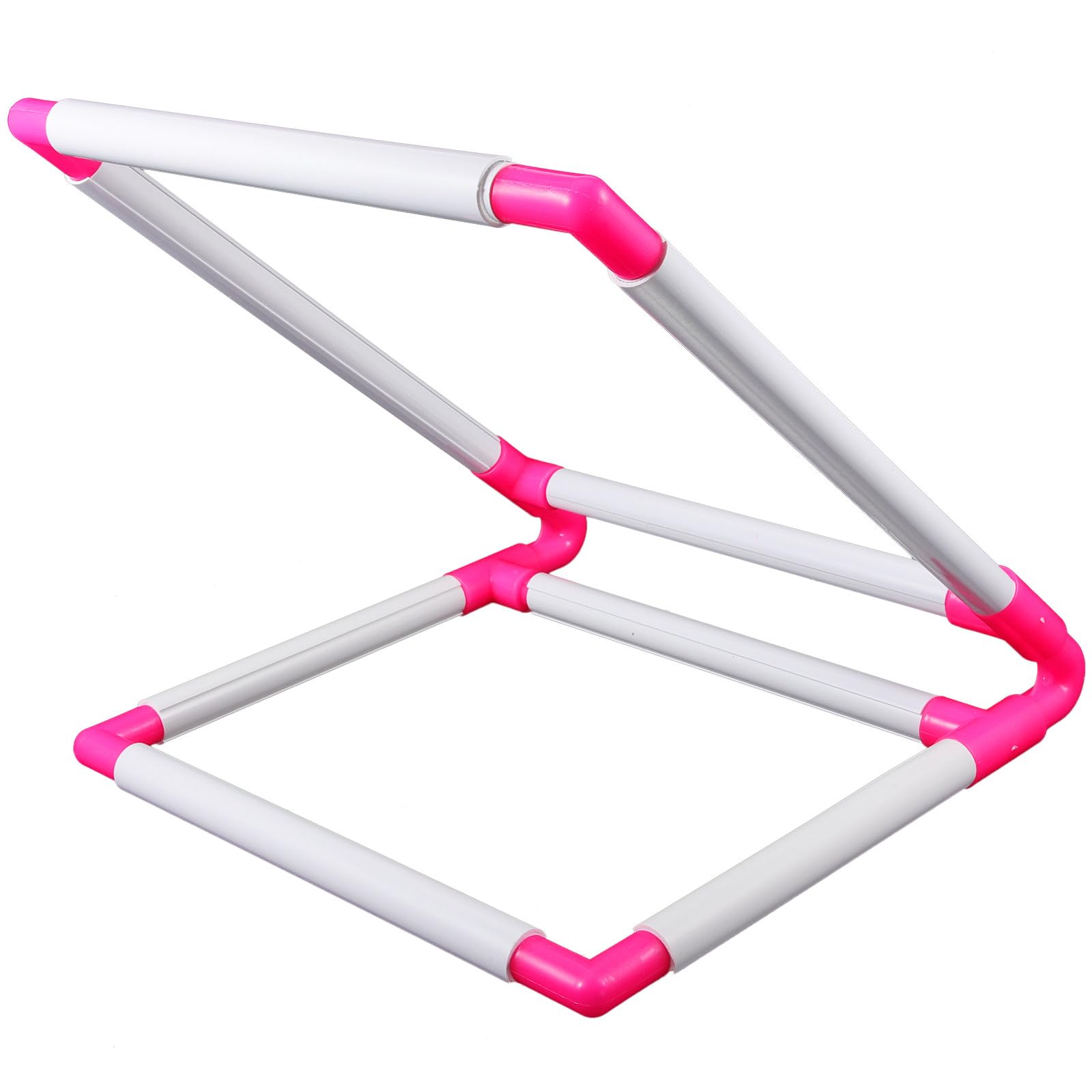TOPBATHY Aro para Punto de Cruz Pequeño de Plástico Clip Círculo Ajustable para Bordar Accesorios para Manualidades y Costura Marco Portátil para Bordado y Patchwork