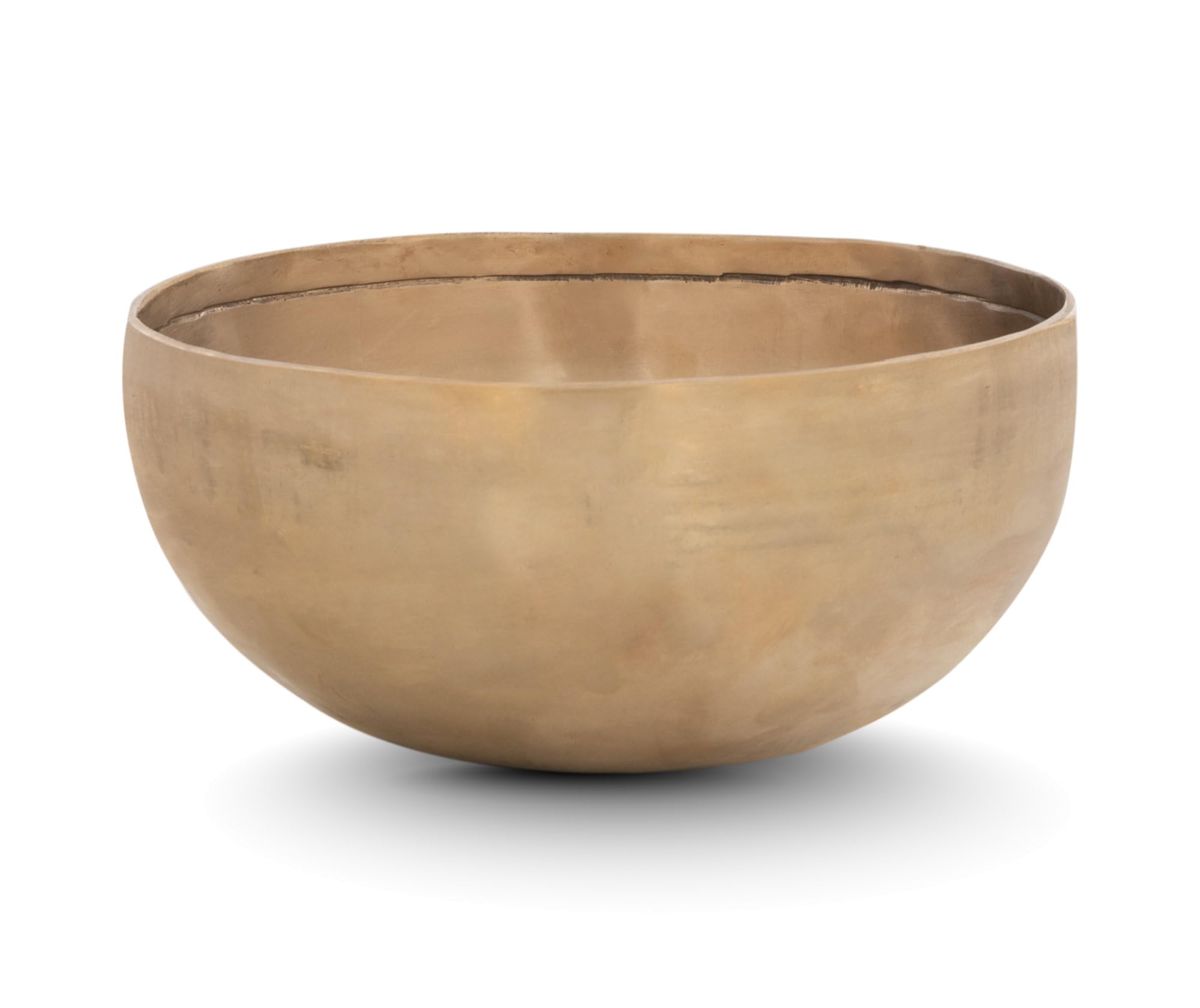XDrum Campana Tibetana Terapeutica Tonalità F/ 1400 g, Diametro ca. 24 cm | Campana tibetana battuta a mano per Chakra del Cuore (Anahata), Accordata su Tonalità F, Lega composta da 7 metalli diversi